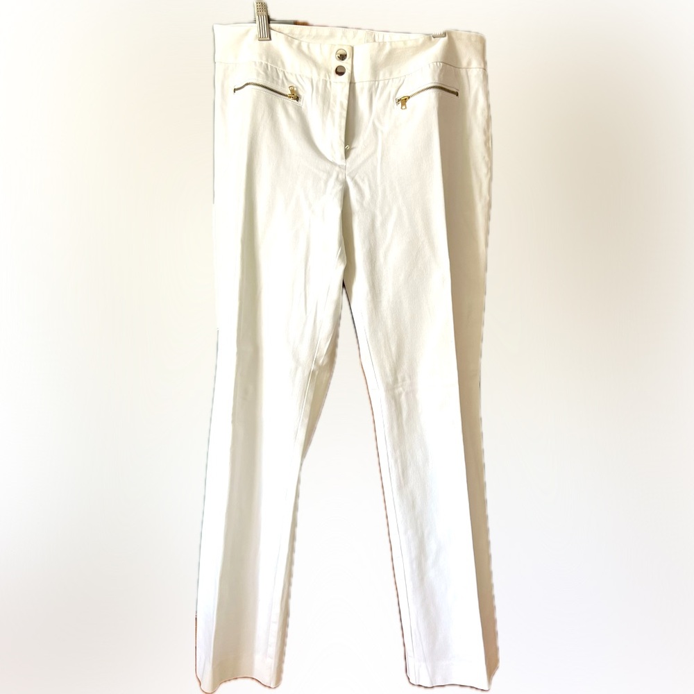 Alfani Women's High Rise White Jeans